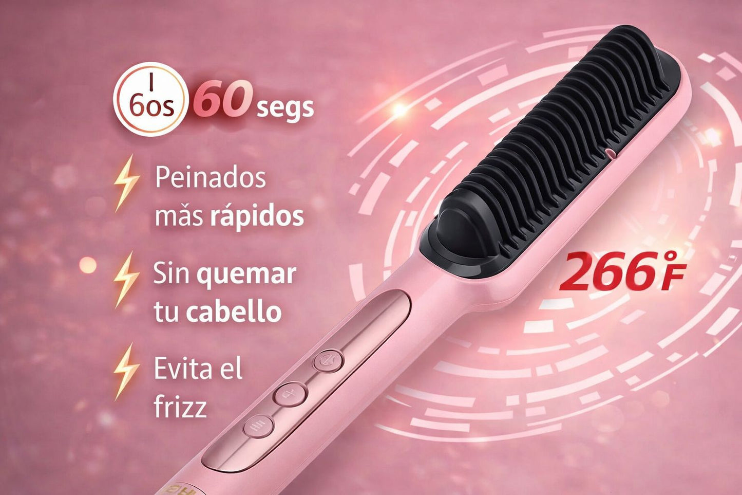 Liso Express Pro - Cabello perfecto en 5 minutos
